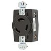 Hubbell Wiring Device-Kellems Single Flush Receptacle HBL3330G